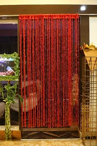 FURNISHINGKART Fancy Multicolor String Door,Window,Partition,Decoration,Arch,Mandir Curtain for Festive Season, Navratre, Diwali, Ganpati, Christmas, New Year-One Curtain-thumb1