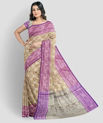 Must Have Cotton Silk Saree with Blouse piece 