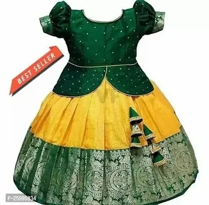 Stylish Fancy Designer Multicoloured Cotton Lehenga Cholis For Girls-thumb0