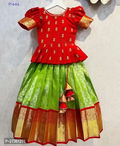 Indi Girls Lehenga Choli Ethnic Wear, Western Wear Printed Lehenga choli
