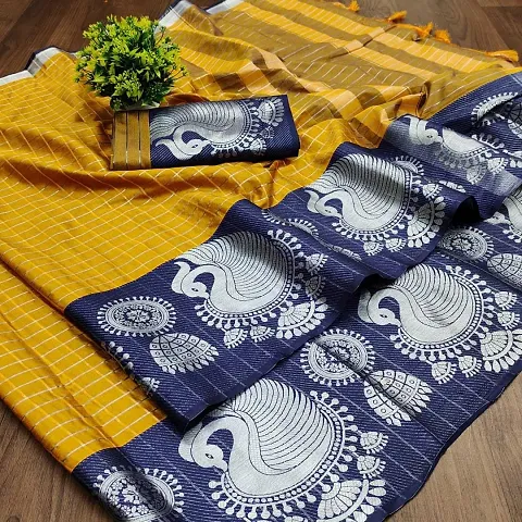 New In cotton silk sarees 