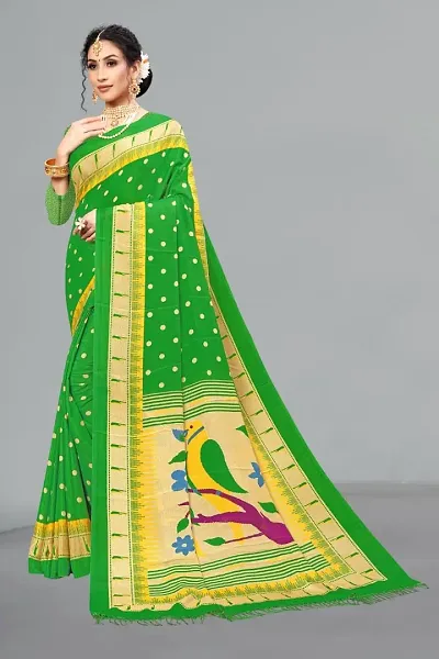 Ruhab's Women Crepe Daily Wear Digital Prints Saree With Unstitched Blouse | Elegant Ethnic Wear