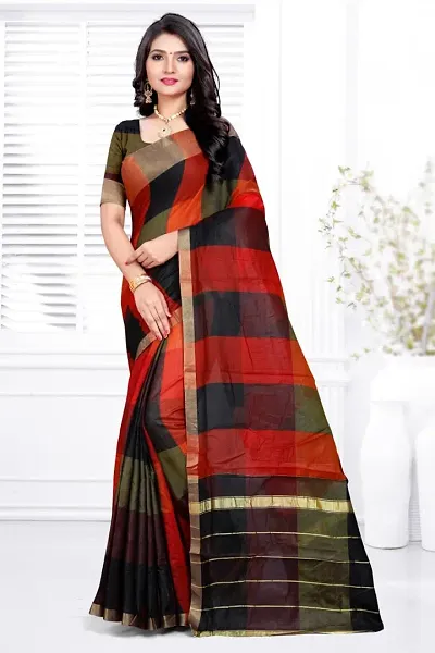 Beautiful Silk Saree with Blouse piece