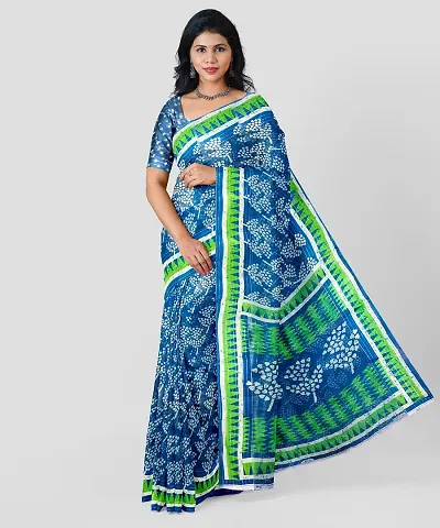 Fancy Silk Saree with Blouse Piece for Women