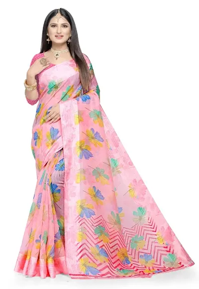 Must Have Cotton Saree With Blouse Piece