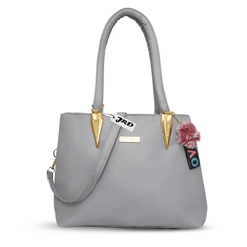 Stylish PU Self Pattern Handbags For Women