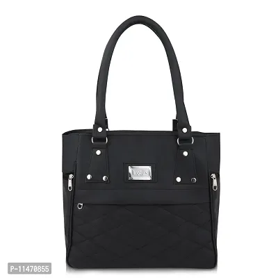 Stylish Multicoloured PU Self Pattern Handbags For Women Pack Of 2-thumb3