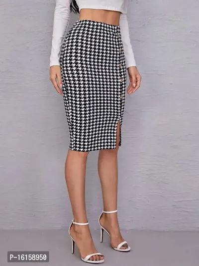 PENCIL BODYCON PRINTED SEXY SKIRT FOR WOMAN-thumb2