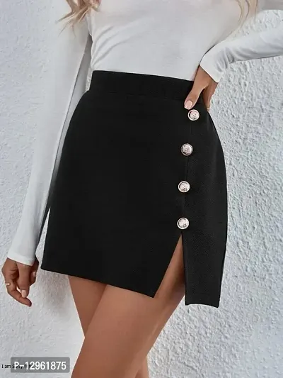 Mini Skirt Black Queen-thumb3