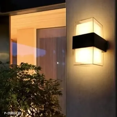 Groeien Led 12 Watt Modern Outdoor Acrylic Wall Lamp Decorative Garden Light Up And Down Light Waterproof Outdoor Light