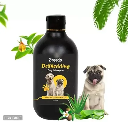 Dog Deshedding Shampoo Conditioner (250 Ml) Anti-Bacterial Allergy Relief, Conditioning, Anti-Fungal, Anti-Microbial, Anti-Itching, Anti-Dandruff Natural Dog Shampoo(250 Ml)