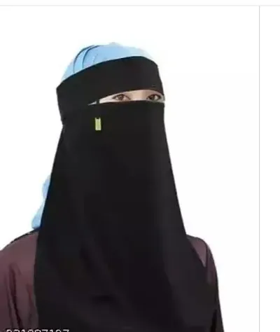 Fancy Chiffon Niqab for Muslim Women