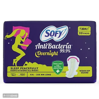 Sofy Anti Bacteria Overnight Sanitary Pads - XXL (Pack of 40 Pads)-thumb0