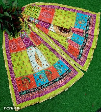 Elite Multicoloured Silk Blend Printed Dupattas For Women-thumb2