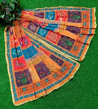 Elite Multicoloured Silk Blend Printed Dupattas For Women-thumb3