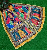 Elite Multicoloured Silk Blend Printed Dupattas For Women-thumb3