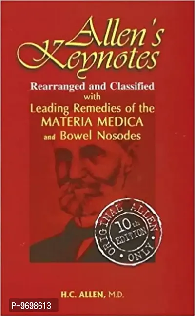 Trendy Allens Keynotes - Rearranged And Classified With Leading Remedies Of The Materia Medica And Bowel Nosodes Paperback &ndash; 1 January 2006