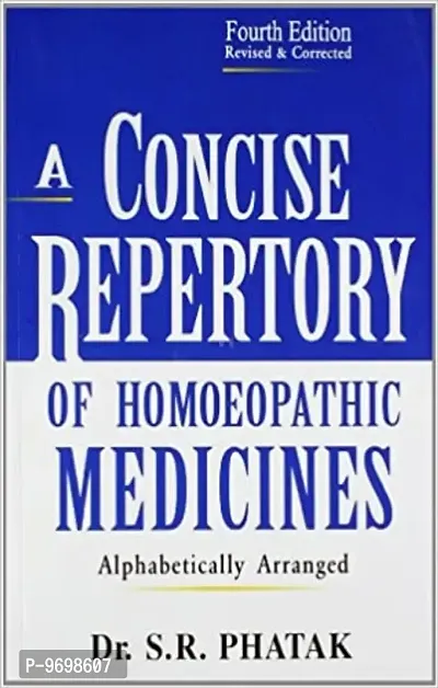 Trendy A Concise Repertory Of Homoeopathic Medicines- 4Th Paperback &ndash; 1 June 2009-thumb0