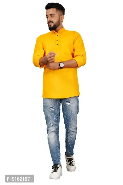 Mens Short Kurta-thumb0