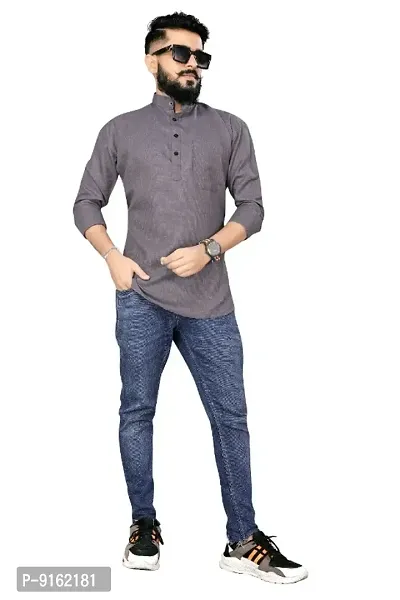 Mens Short Kurta