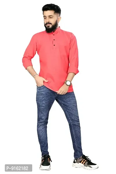 Mens Short Kurta