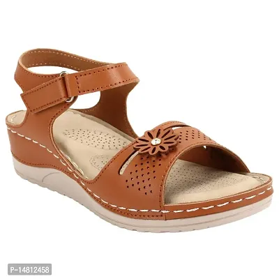 Stylish Leather Sandal For Women-thumb0