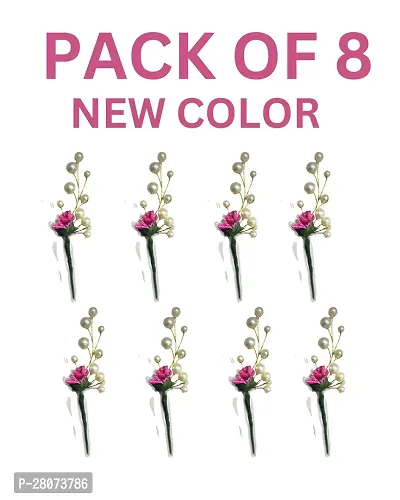 HAIR PINS FOR WOMEN HAIR ACCESSORY FOR WEDDING PINK-thumb3