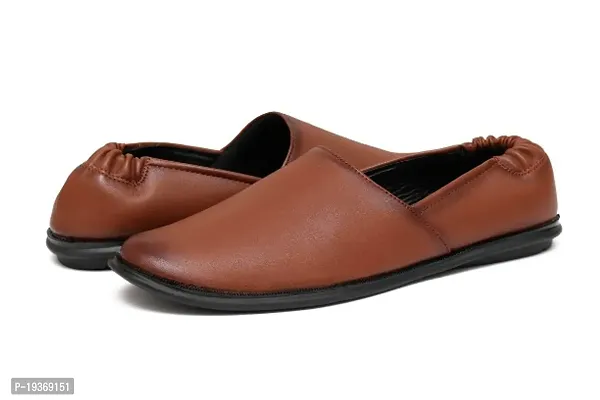 Stylish Men Leather Loafer Shoes-thumb0