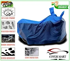 COVER MART- Motorcycle Bike Cover Compatible for Yamaha YZF R15S Water Resistance Dustproof UV Protection Indor Outdor Parking with All Varients Full Body (Nevy and Blue Color)-thumb2