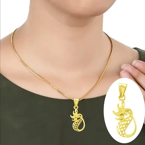 Gold Plated Pendant Chain
