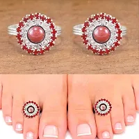 Adjustable Ethnic Women Toe Ring-thumb3