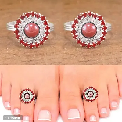 Adjustable Ethnic Women Toe Ring-thumb4