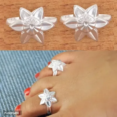 Traditional Adjustable Women Toe Ring 1 Pair