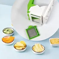 Omsai Plastic Chopper Potato Chipser French Fries Chips Maker Machine Vegetable Slicer Kitchen Tool  Accessories unbreakbale-thumb2