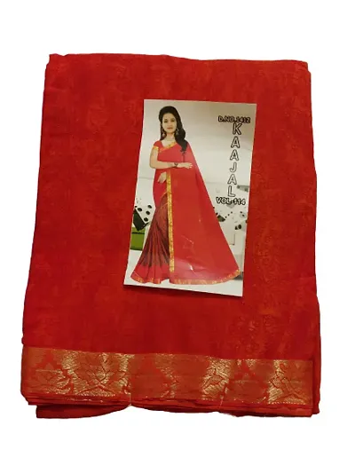 Best Selling Cotton Saree with Blouse piece 