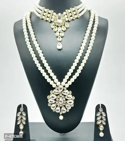 Diva Style  Trendy Jewellery Beautiful Necklace Set