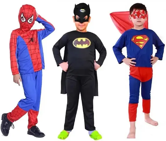 Superheroes Dress Combo for Kids (Model_73)