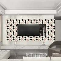 Designer Pink Black Vinyl Wall Stickers Waterproof Wallpaper 200 x 60 cm (2 meter)-thumb4