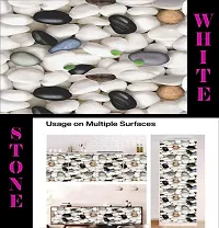 Designer White Vinyl Wall Stickers Waterproof Wallpaper 200 x 60 cm (2 meter)-thumb2