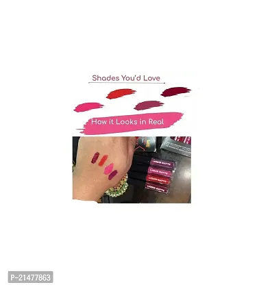 Mini Liquid Matte Lipstick Combo Set 6pc-thumb3