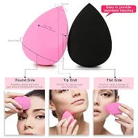 Face Makeup Combo kit Mini Matte Liquid Lipstick with liquid concealer with Beauty Blender-thumb3