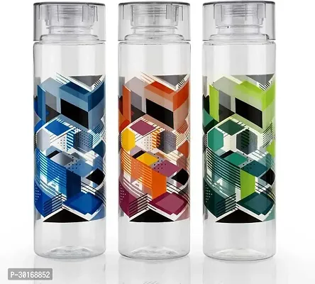 Elegant Plastic Water Bottle Pack Of 3-thumb0