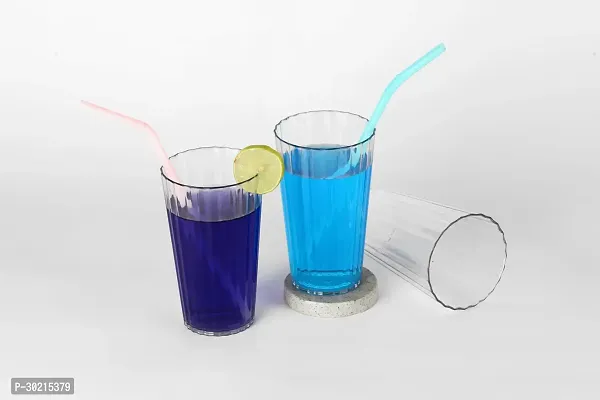 Plastic Unbreakable Glass Set Use For Water, Juice, Pack Of 6-thumb5