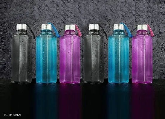 Elegant Plastic Water Bottle Pack Of 6-thumb3