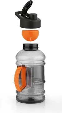 Useful Plastic Multipurpose Protein Shaker Sports Gallon Water Bottles-thumb1