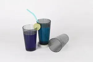 Plastic Unbreakable Glass Set Use For Water, Juice, Pack Of 6-thumb3