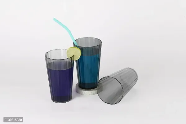 Plastic Unbreakable Glass Set Use For Water, Juice, Pack Of 6-thumb4