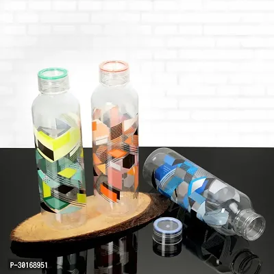 Elegant Plastic Water Bottle Pack Of 3