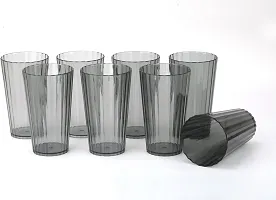 Plastic Unbreakable Glass Set Use For Water, Juice, Pack Of 8-thumb1