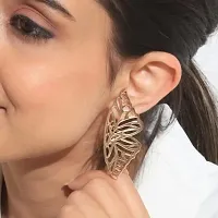 Hollow butterfly  wings studs earrings-thumb1
